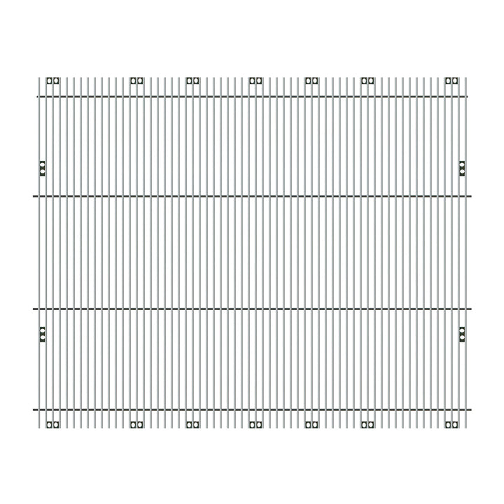 Aluminum Billet Style Grille Insert With Vertical Bars For Peterbilt 379 Extended Hood