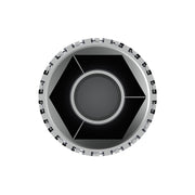 33mm X 4" Chrome Plastic Extra Tall Nut Covers With Flange - Thread-On (60-Pack)