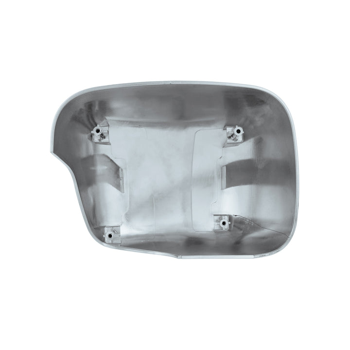 Chrome Plastic Hood Mirror Cover For 2018-2024 Freightliner Cascadia-Driver