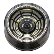 4 LED 2-1/2" Round Abyss Light (Clearance/Marker) - White LED/Clear Lens