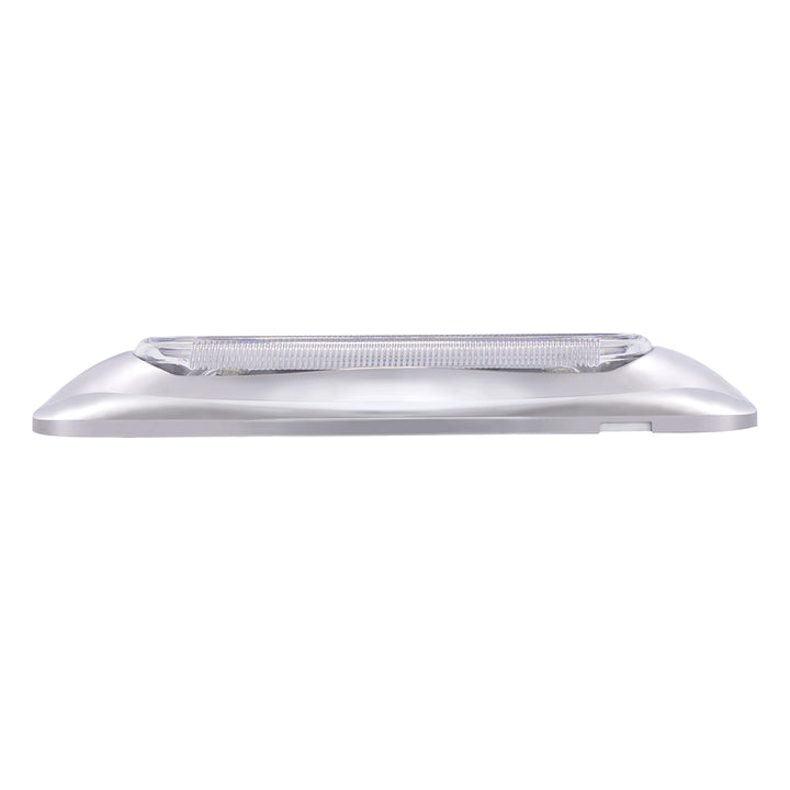 4 LED LIGHTTRACK Light (Clearance/Marker) - Amber LED/Clear Lens