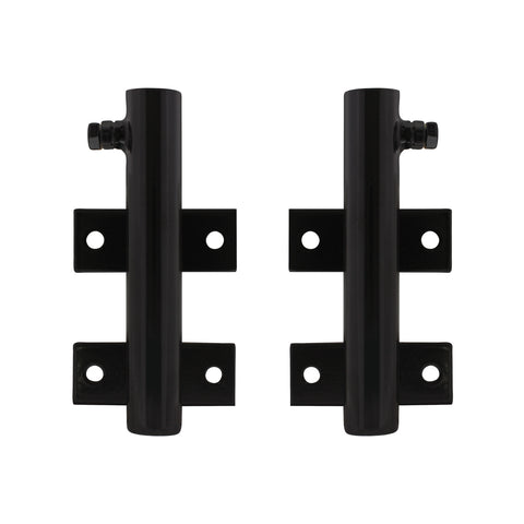 Warning Flag Holder - Black (Pair)