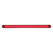 24 LED Dual Function 12" GloLight Bar With Bezel - Red LED/Red Lens