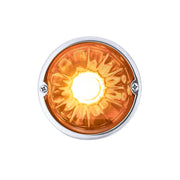 Glass Watermelon Light Kit With 4 LED Light-Amber LED/Dark Amber Lens