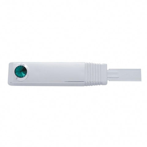 Turn Signal Lever Cover With Green Crystal