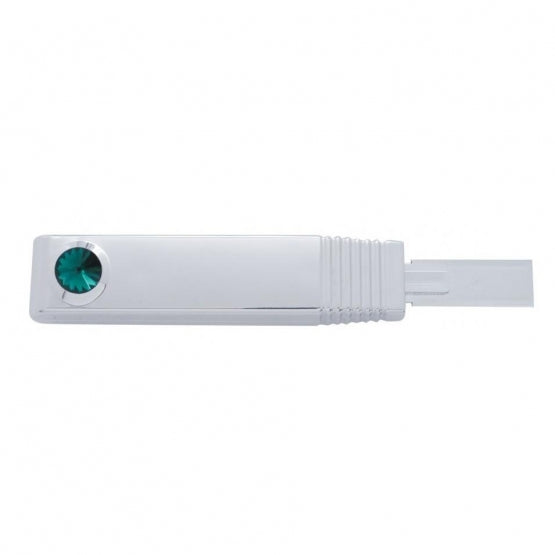 Turn Signal Lever Cover With Green Crystal