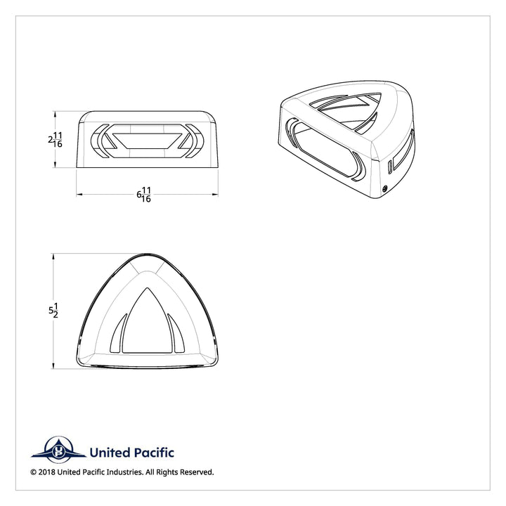 Turn Signal Cover For 1987-2007 Peterbilt 379/378/357