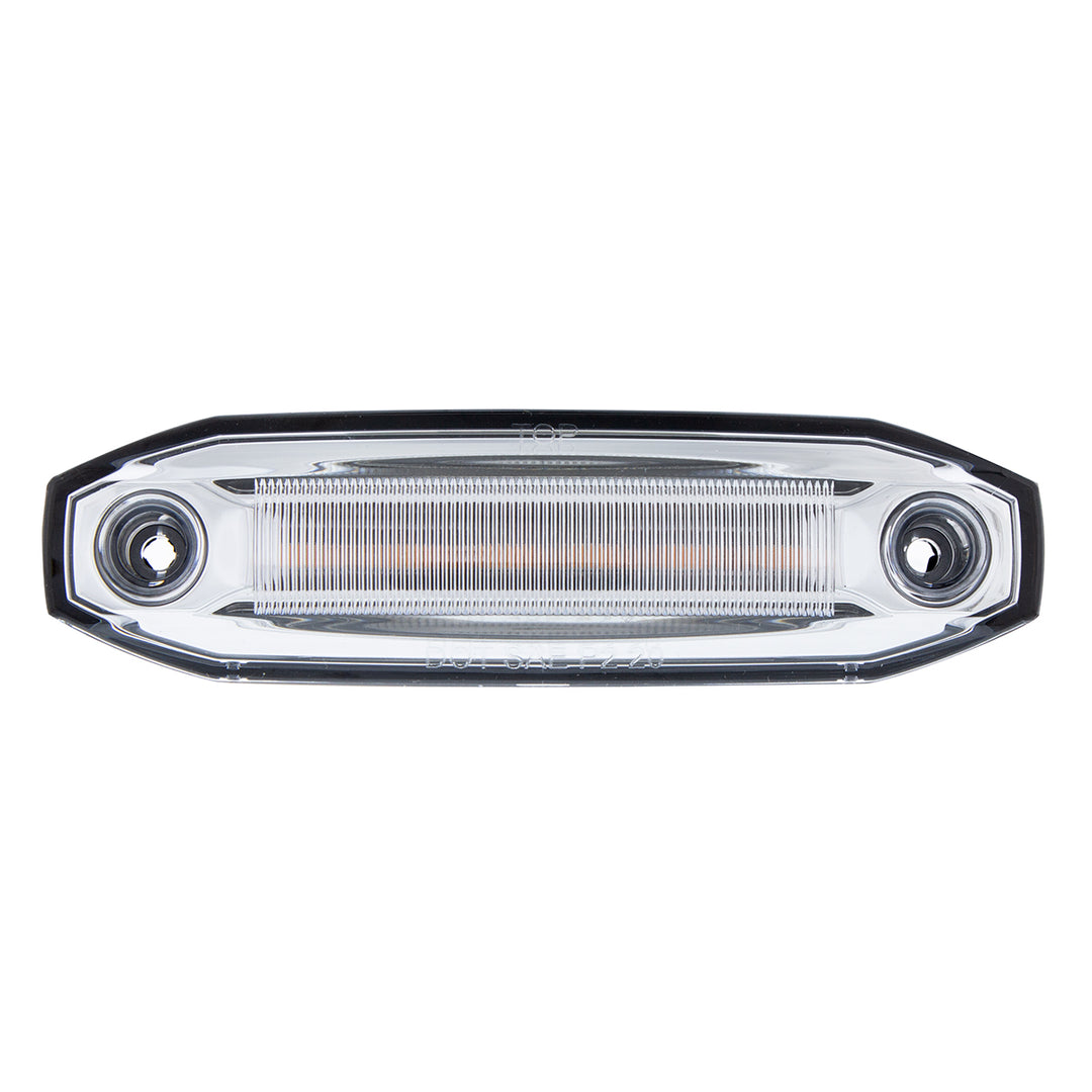 6 Amber LED Light (Clearance/Marker) With 6 Blue LED Side Ditch Light
