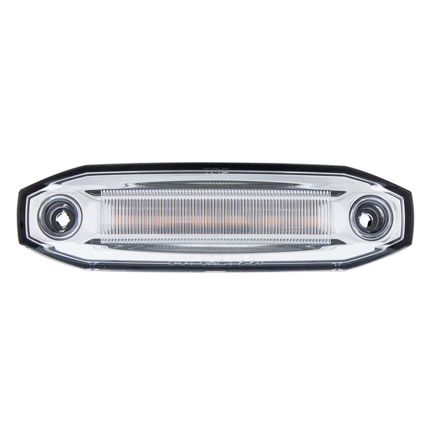 6 Amber LED Light (Clearance/Marker) With 6 Blue LED Side Ditch Light