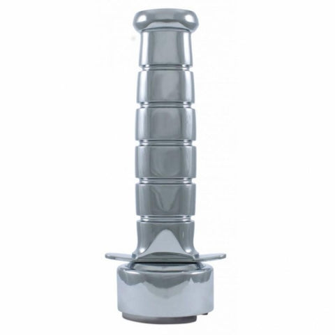 U.S.M.C. Fighting Knife Style Handle Gearshift Knob With 13/15/18 Speed Adapter - Chrome