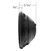 ULTRALIT - Heated 7" LED Headlight With White Position Light