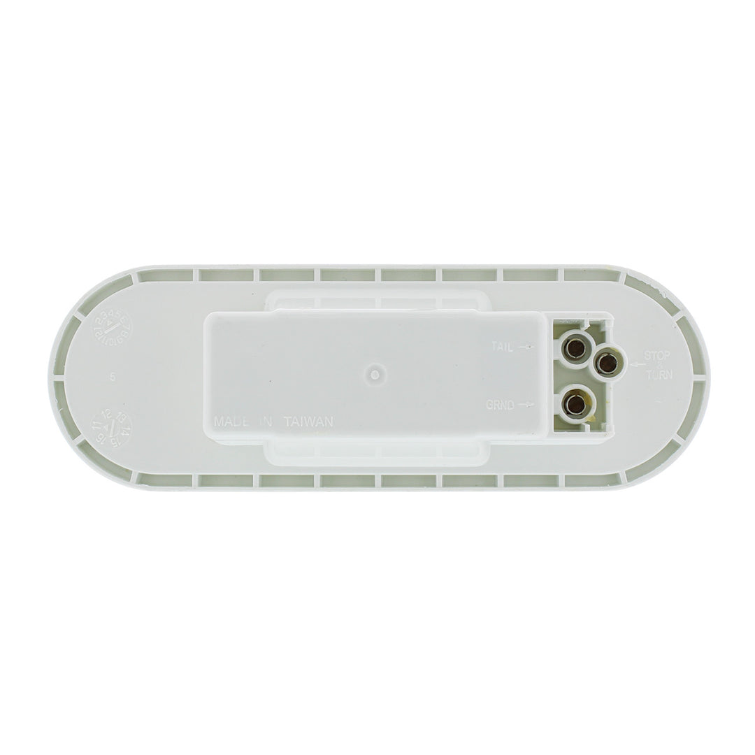 6" Oval Back-Up Light - Clear Lens