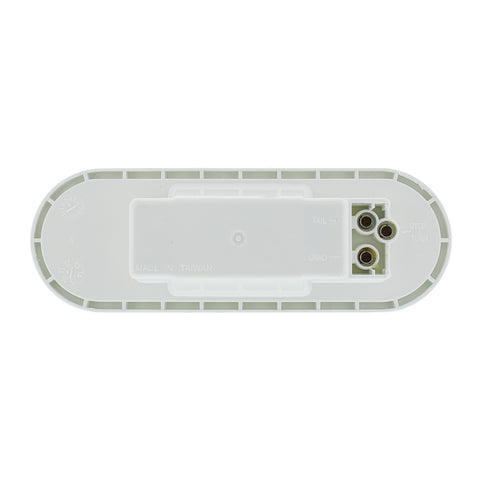 6" Oval Back-Up Light - Clear Lens