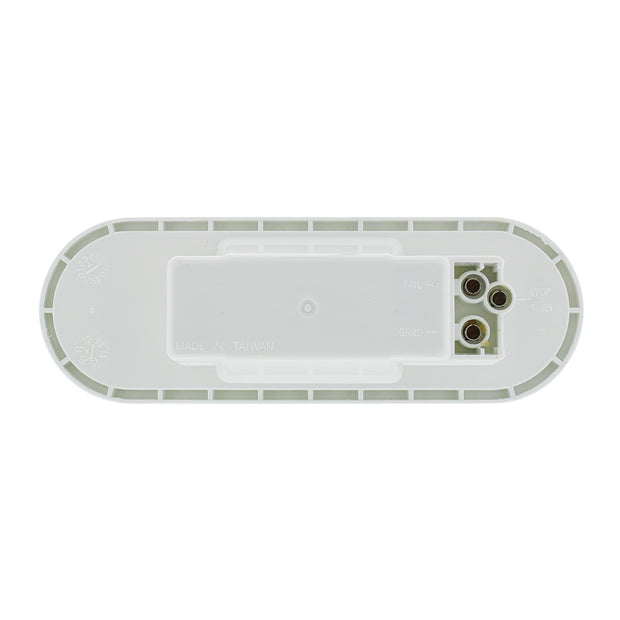 6" Oval Back-Up Light - Clear Lens