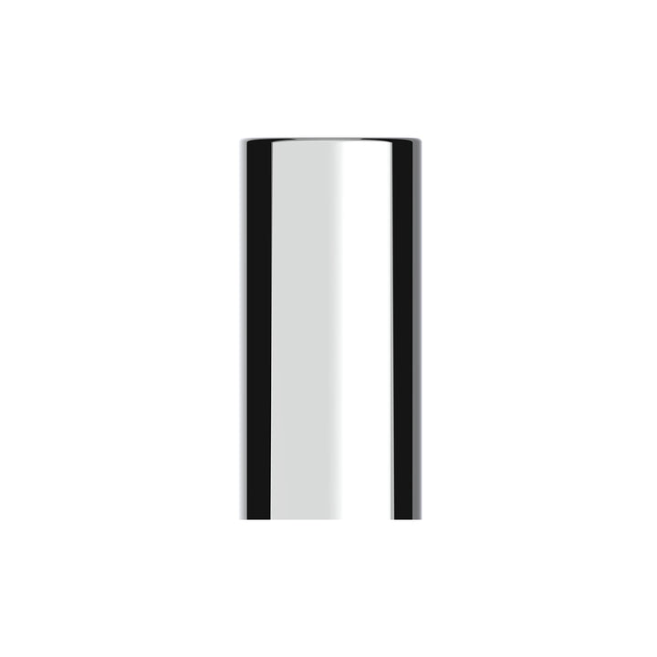 33mm X 4-1/4" Chrome Plastic Tall Cylinder Nut Covers - Thread-On (60-Pack)