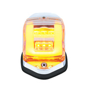 24 LED GloLights Square Cab Light Kit - Amber LED/Clear Lens