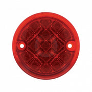 30 LED 3" Dual Function Reflector Double Face Light Kit - Amber & Red LED/Amber & Red Lens