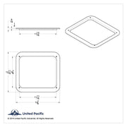 Kenworth Interior Daylight Door View Window Trim