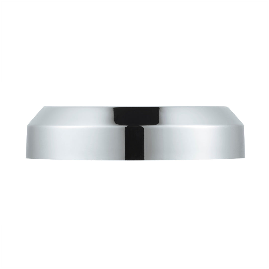 Chrome Plastic Small Gauge Bezel