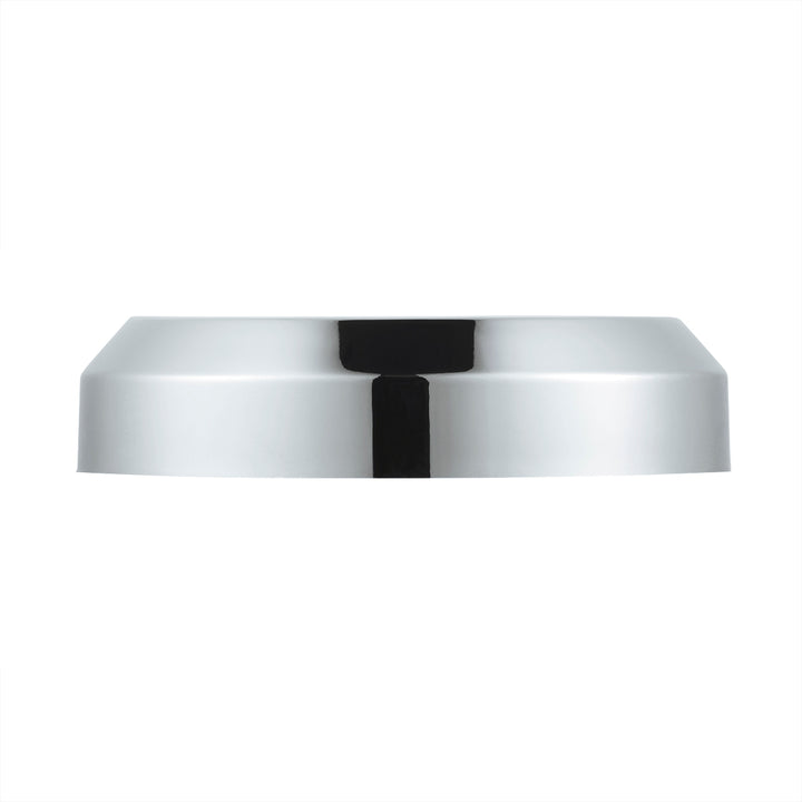 Chrome Plastic Small Gauge Bezel