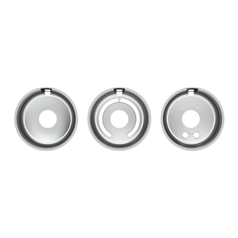 Chrome Plastic A/C Control 6-Piece Dial Covers For 2018-2023 Freightliner Cascadia