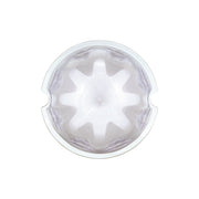 9 LED Dual Function GloLight Watermelon Cab/Auxiliary Light - Amber LED/Clear Lens