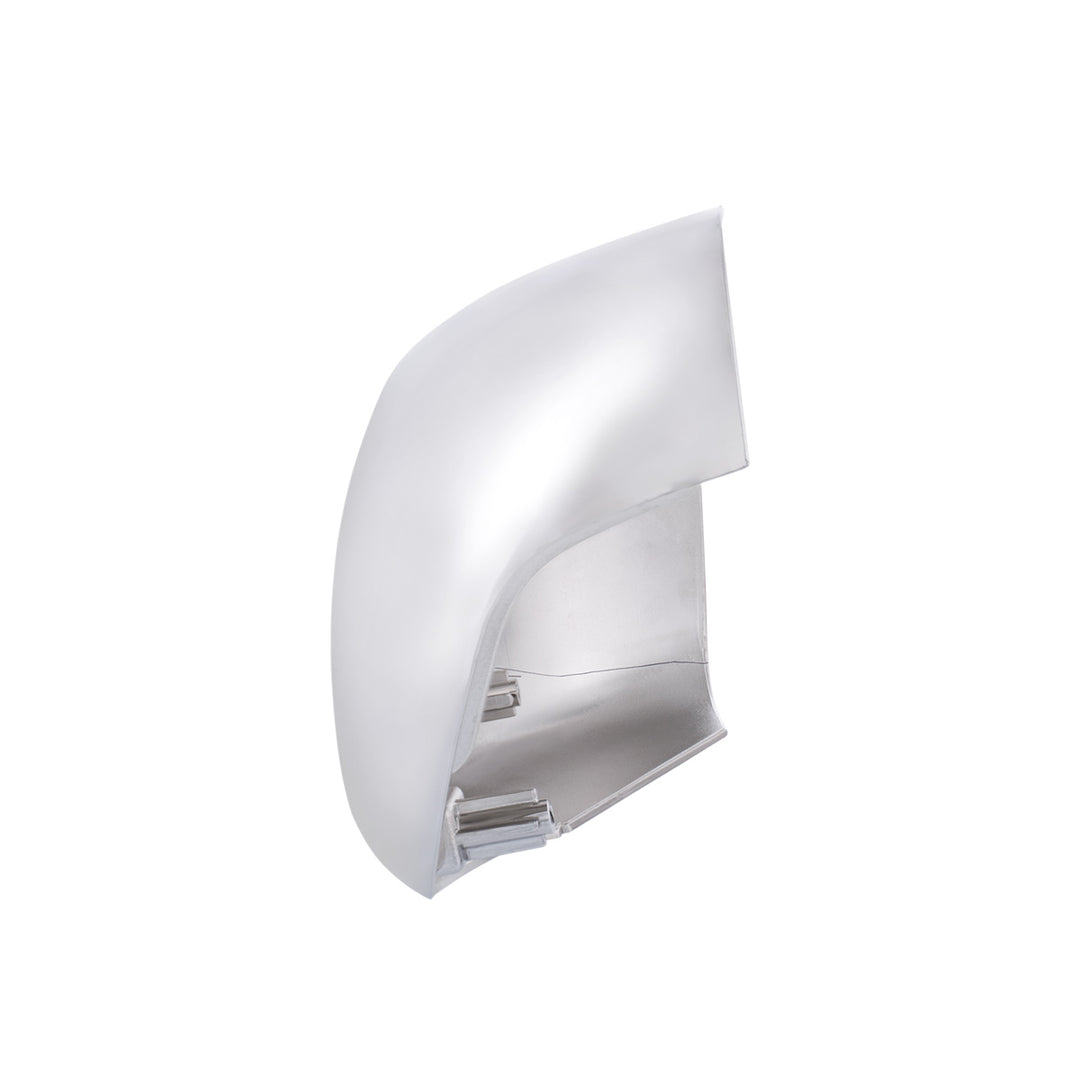 Chrome Plastic Hood Mirror Cover For 2018-2024 Freightliner Cascadia-Driver