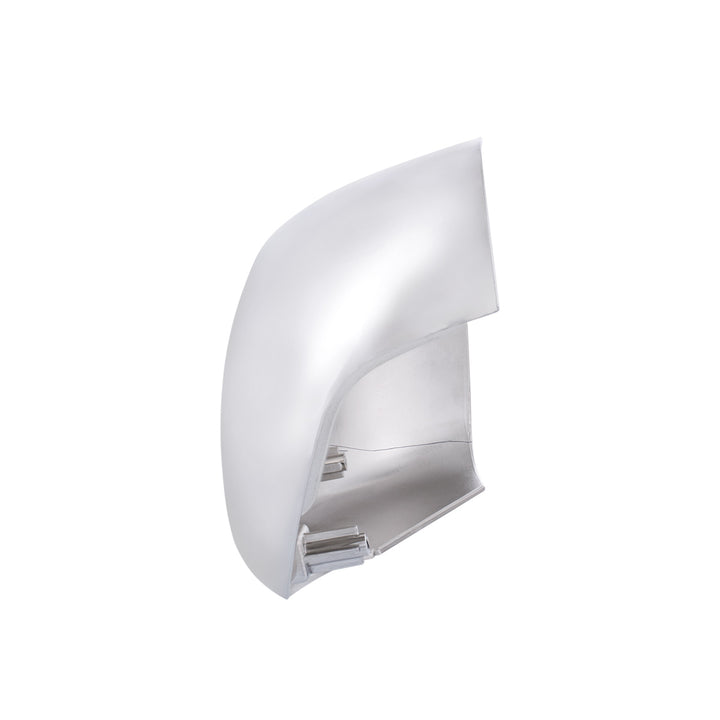 Chrome Plastic Hood Mirror Cover For 2018-2024 Freightliner Cascadia-Driver