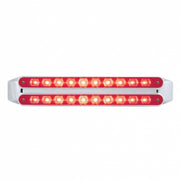 Dual 10 LED 9" Light Bars (Stop, Turn & Tail) - Red LED/Red Lens