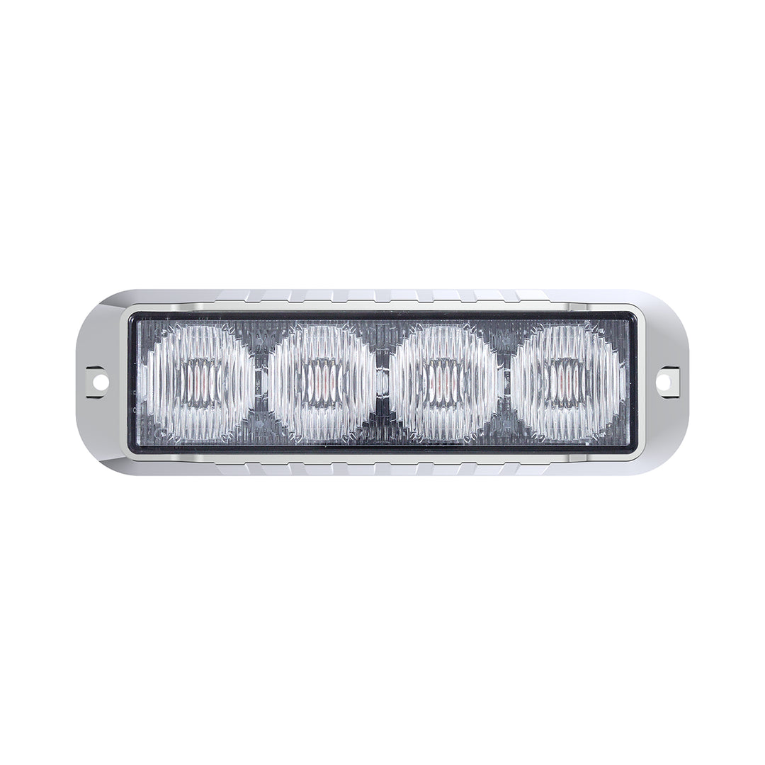 4 LED Warning Light - Amber LED
