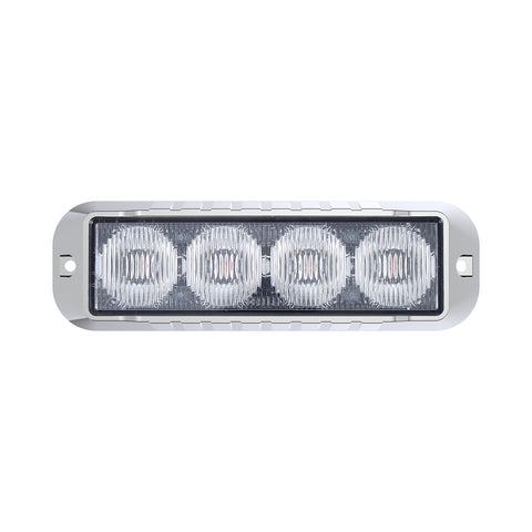 4 LED Warning Light - Amber LED