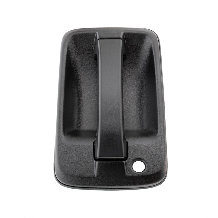 Black Plastic Exterior Door Handle For 2008-2017 Isuzu NPR - Driver