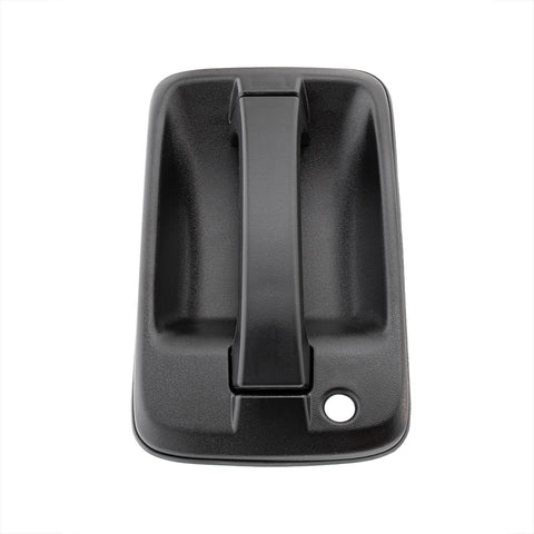 Black Plastic Exterior Door Handle For 2008-2017 Isuzu NPR - Driver