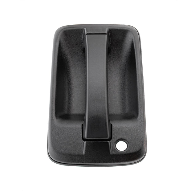Black Plastic Exterior Door Handle For 2008-2017 Isuzu NPR - Driver