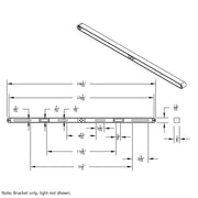 Dual 24 LED Dual Function 12" GloLight Bar With Bezel - Amber LED/Amber Lens