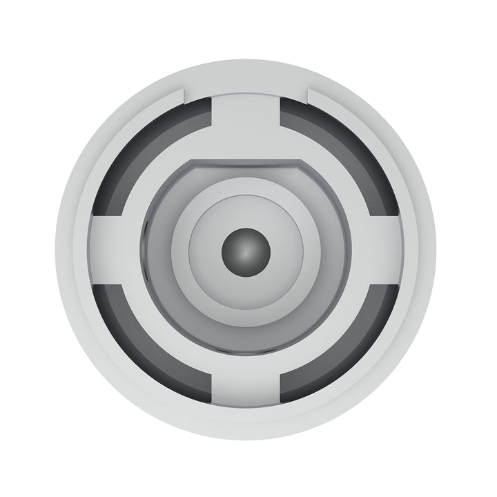 Chrome Plastic 1" Diameter Control Knob
