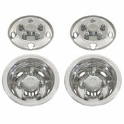 Stainless Toyota Coaster 16" Wheel Cover Set