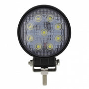 9 High Power LED Round Work Light - Spot
