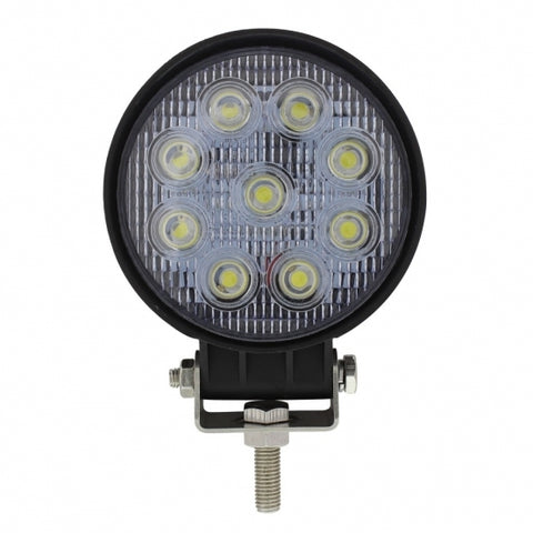 9 High Power LED Round Work Light - Spot