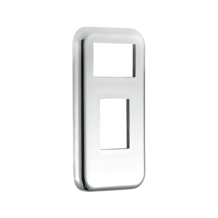 Chrome Plastic Switch Trim For 2001-2010 International 9900i/9400i/9200i - Panel Light