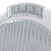 Stainless Steel Classic Headlight H4 Bulb & LED Turn Signal - Clear Lens
