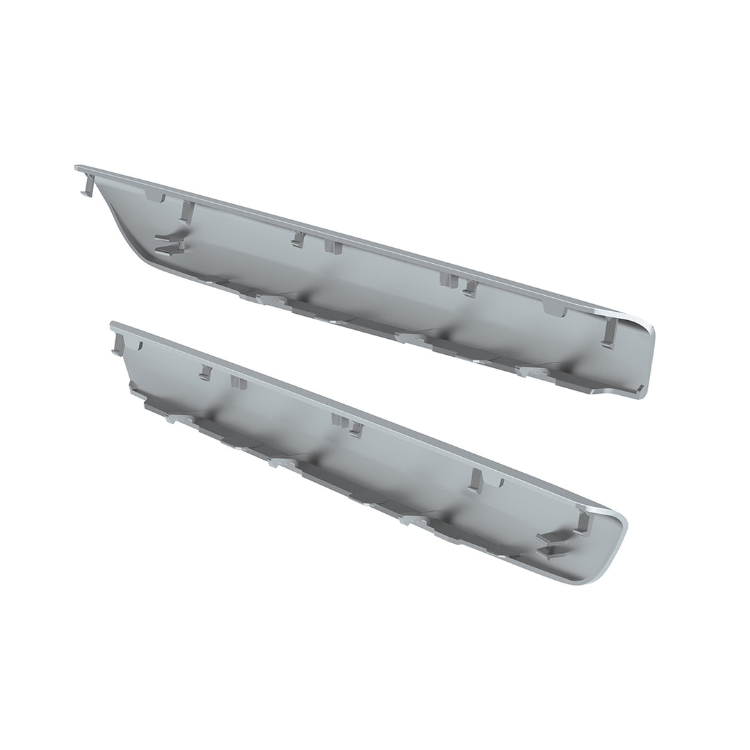 Chrome Plastic Door Grab Handle Covers For 2018-2023 Freightliner Cascadia (Pair)