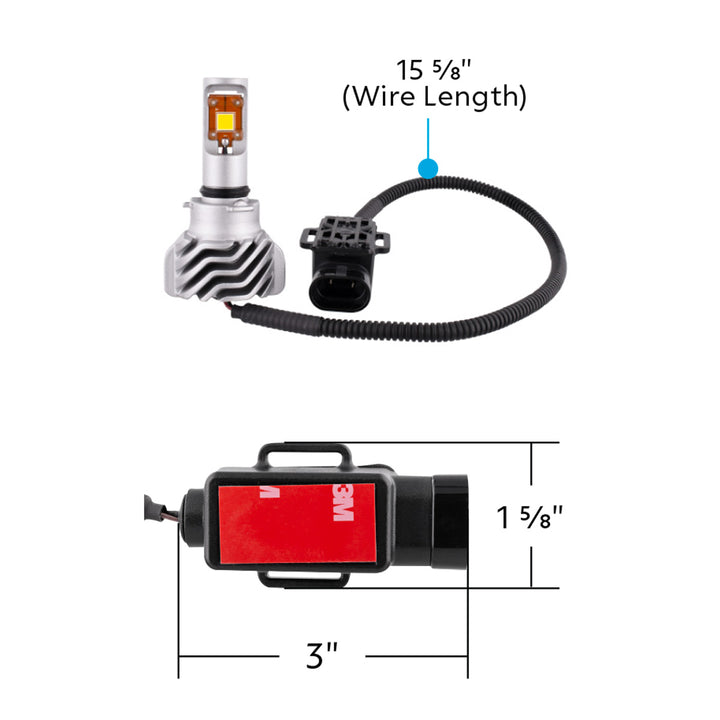 High Power LED 9005/HB3 Headlamp Bulb