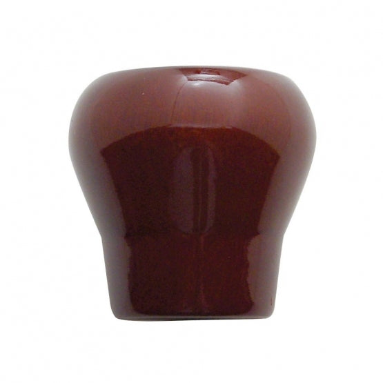 "Tractor" Wood Air Valve Knob - Stainless Plaque