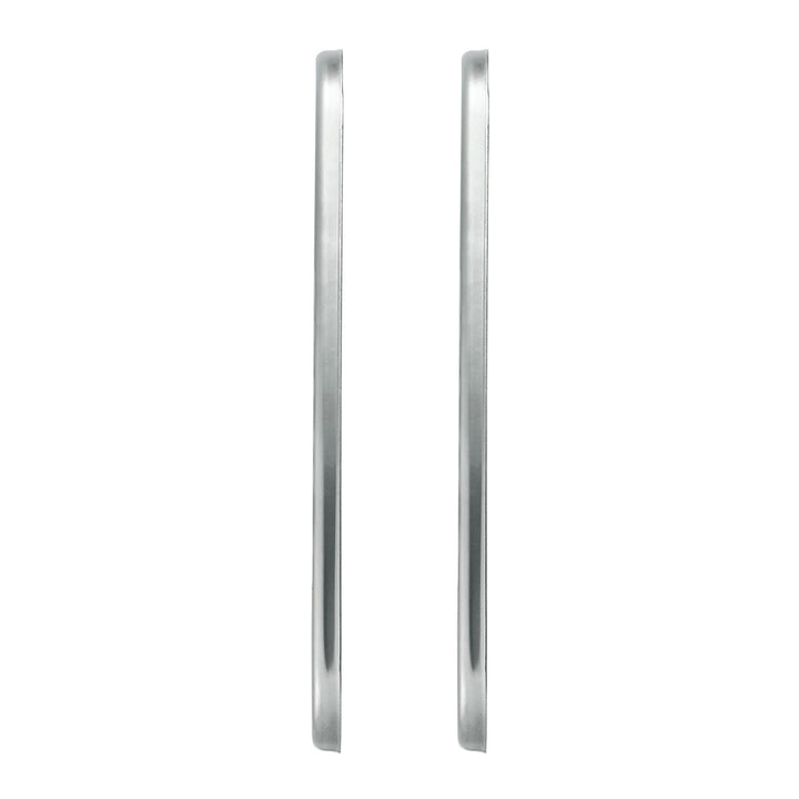 Peterbilt Stainless Steel Vent Door Cover - Plain (Card of 2)