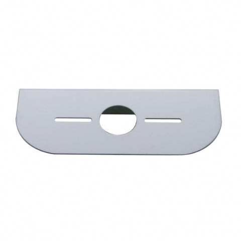 Stainless Light Bracket With Single Universal Light Cutout