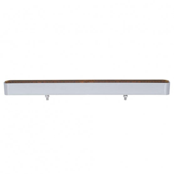 14 LED 12" Turn Signal Light Bar With Bezel - Amber LED/Amber Lens