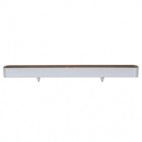 14 LED 12" Turn Signal Light Bar With Bezel - Amber LED/Amber Lens