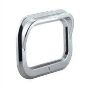 Rectangular Light Bezel With Visor