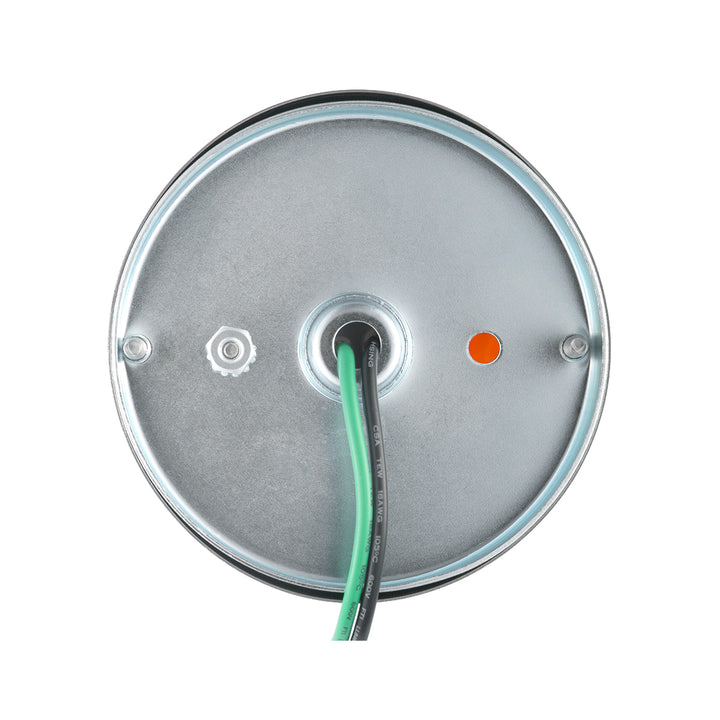 Glass Watermelon Flush Mount Kit - Dark Amber